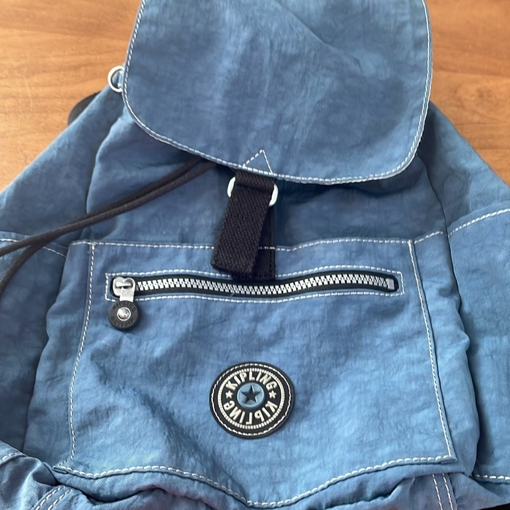 Kipling Blue Backpack - Picture 14 of 14